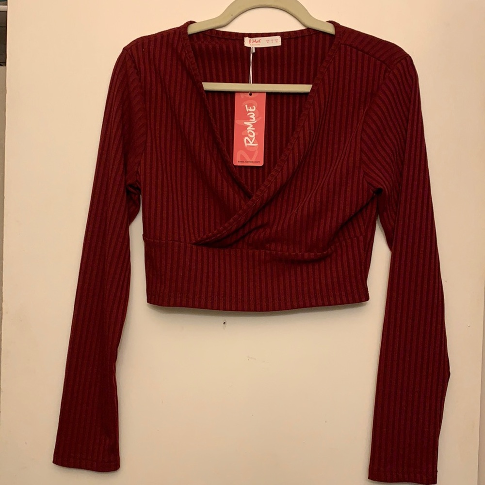 Sold/Romwe knit top--- SOLD